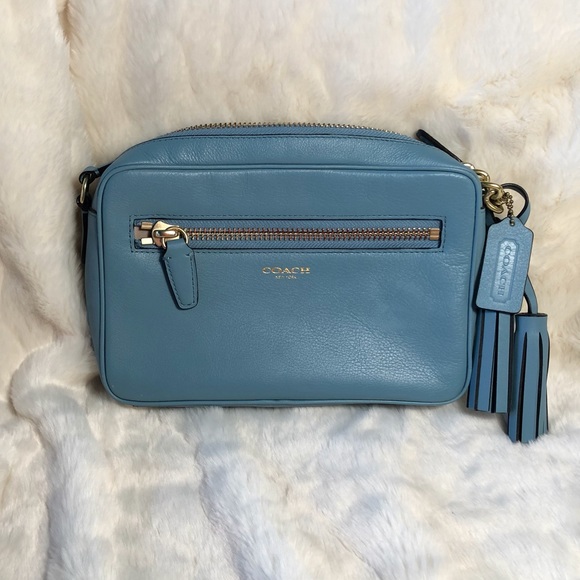 Coach Handbags - COACH Cornflower Blue Crossbody Bag 🌽